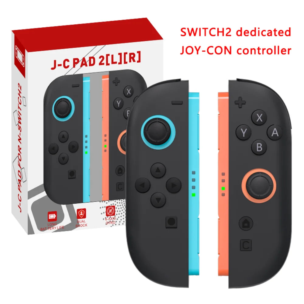 New 2026 Suitable for Switch 2 Joy-Con Controllers Wireless Bluetooth Gamepad NS Left and Right Controllers Replace Gamepads