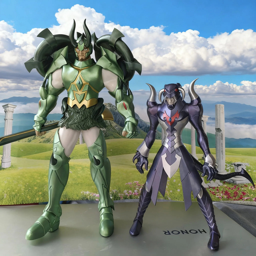 Collectible Saint Seiya Soul of Gold Fafnir the Evil Dragon Nidhogg Heracles Tanngrisnir Resin Model Toy