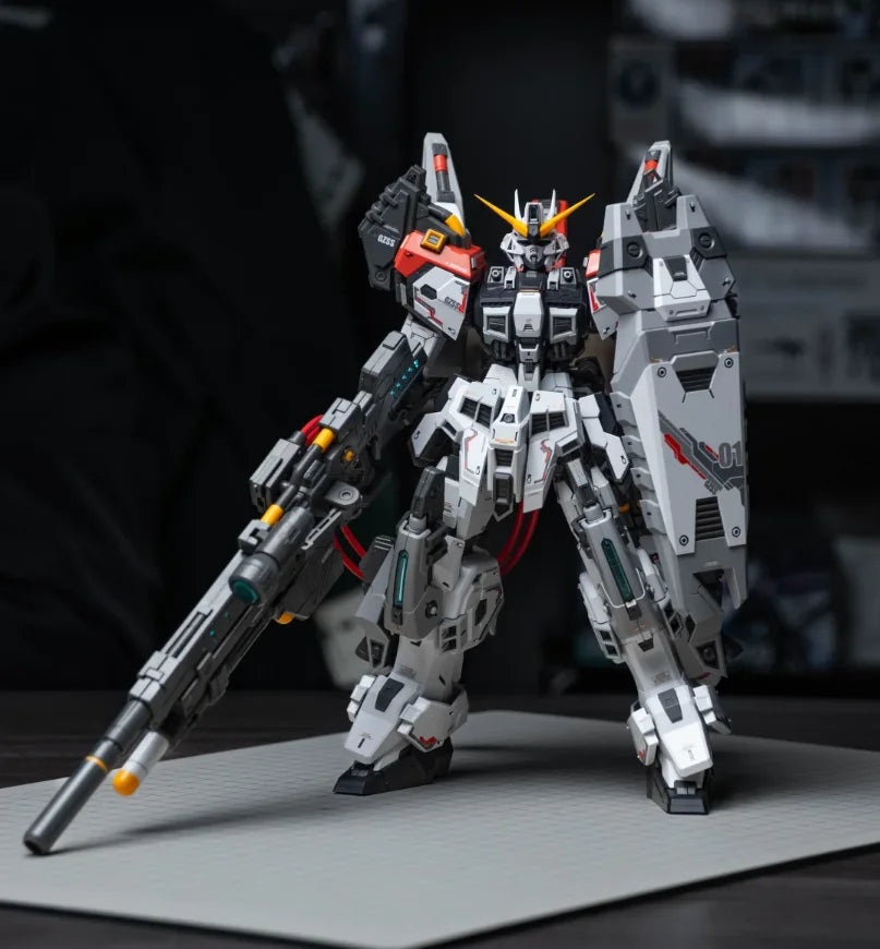 Zza Regus 1/100 Gzss-Ox01 Assembly Model Kit Abs Action Figure Collection Statue Mecha Model Toys Anime Collector For Boys Gift