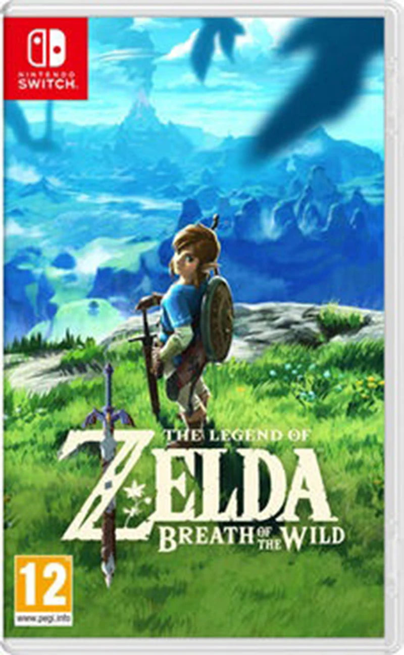 Nintendo Switch The Legend of Zelda: Breath of the Wild Game Cartridge PHYSICAL Nintendo Switch OLED Open World Action Adventure