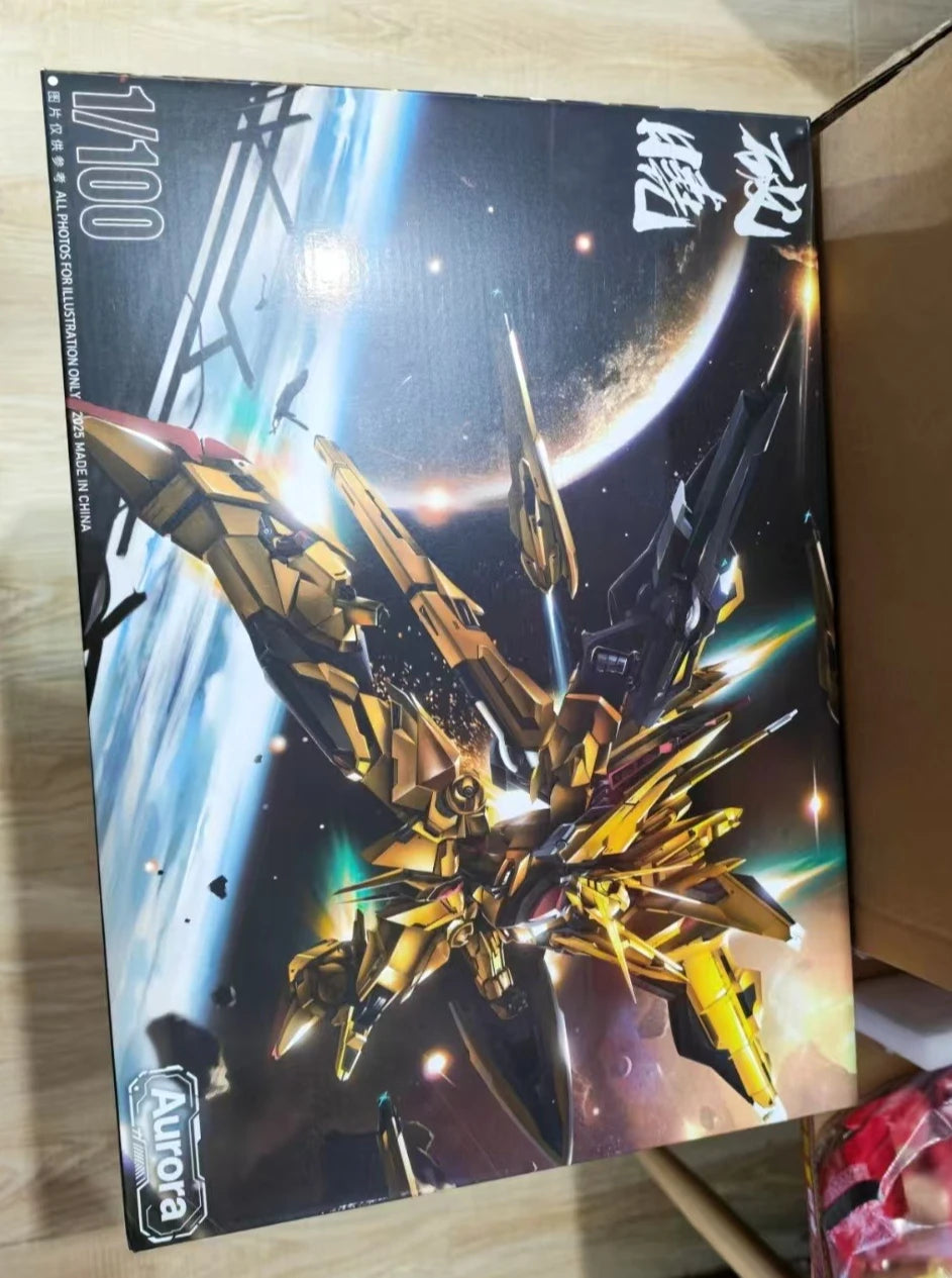 AURORA MODEL MG 1/100 Assembly Models Action Figurine Model Kits Toys Action Figures Plastic Robot Desktop Decoration Toys Gifts