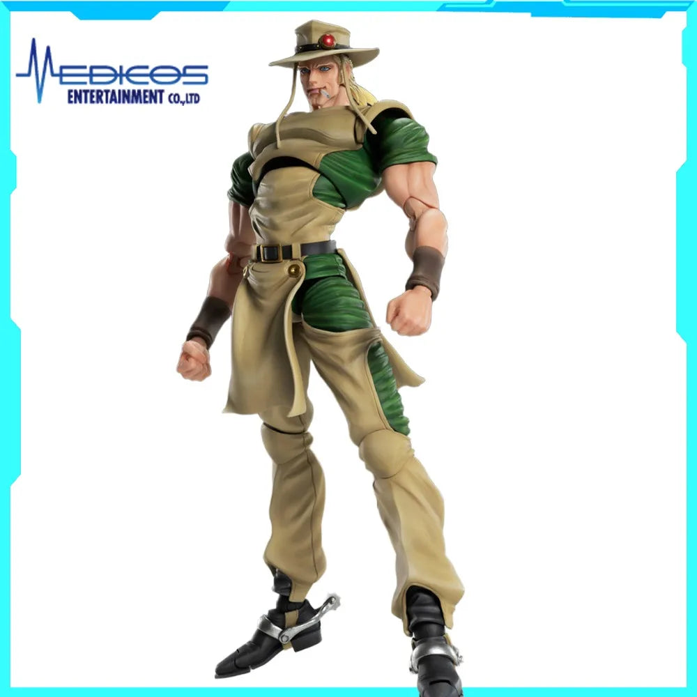 100% Original in Stock Medicos Entertainment Super Action Statue Jojo No Kimyou Na Bouken Hol Horse Anime Character ActionFigure