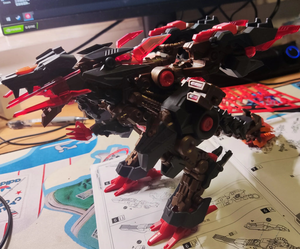 New Sun Queen Assemble Toy Model X-01 X01 Destiny ZOIDS Dinosaur Action Figure Robot Toys in stock