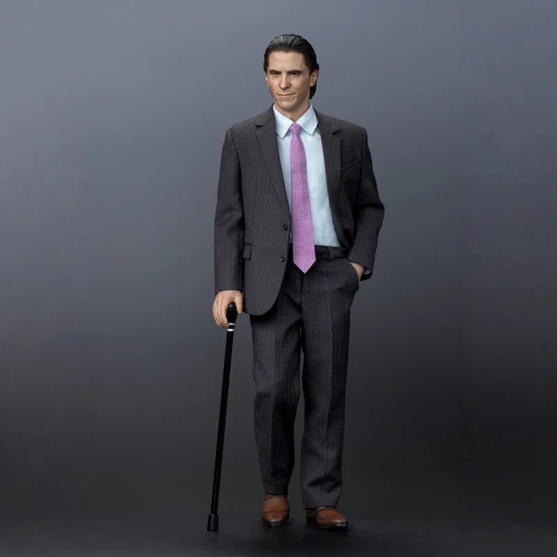 PopToys Smiling President Action Figure EX058 Original The Dark Knight Rises Christian Bale Collectible Soldier PVC Model Toy