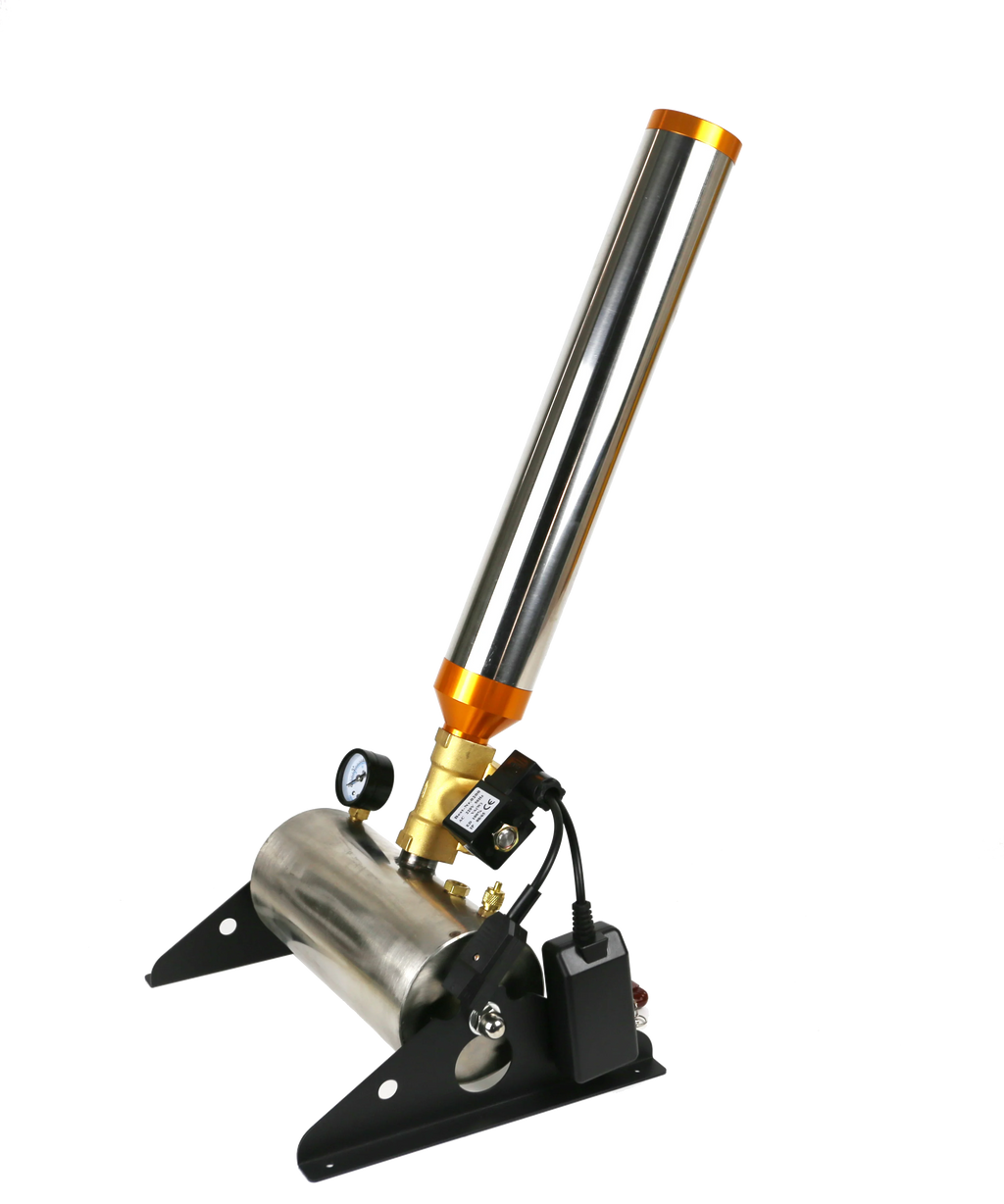 Elektrische Fernbedienung Konfetti Pulver Maschine Luft Kompression Maschine Baby Dusche Hochzeit Party Geschlecht Offenbaren Streamer Rauch