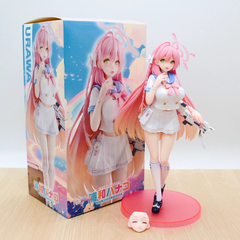 25cm Blue Archive Urawa Hanako Anime Figure Ichinose Asuna Bunny Girl Action Figure Kosaka Wakamo/Arona Figurine Model Doll Toys