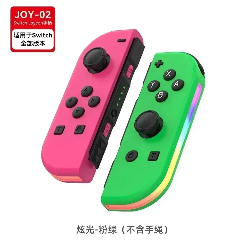 2026 New for Joycons Gamepad for Switch Bluetooth Wireless Controller Joystick with Trubo Video Game Consoles