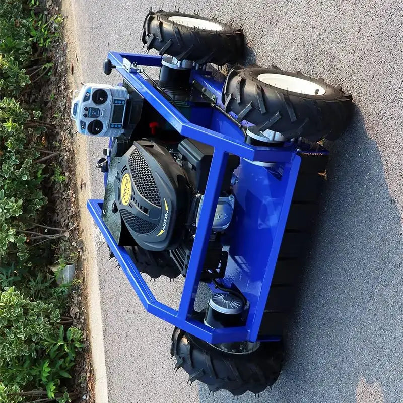 Customized High Efficiency Customized Durable Remote Control Lawn Mower with Engine