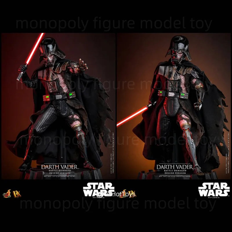 HotToys HT 1/6 Star Wars Darth Vader Black Knight Battle Damage Edition DX45 in Stock