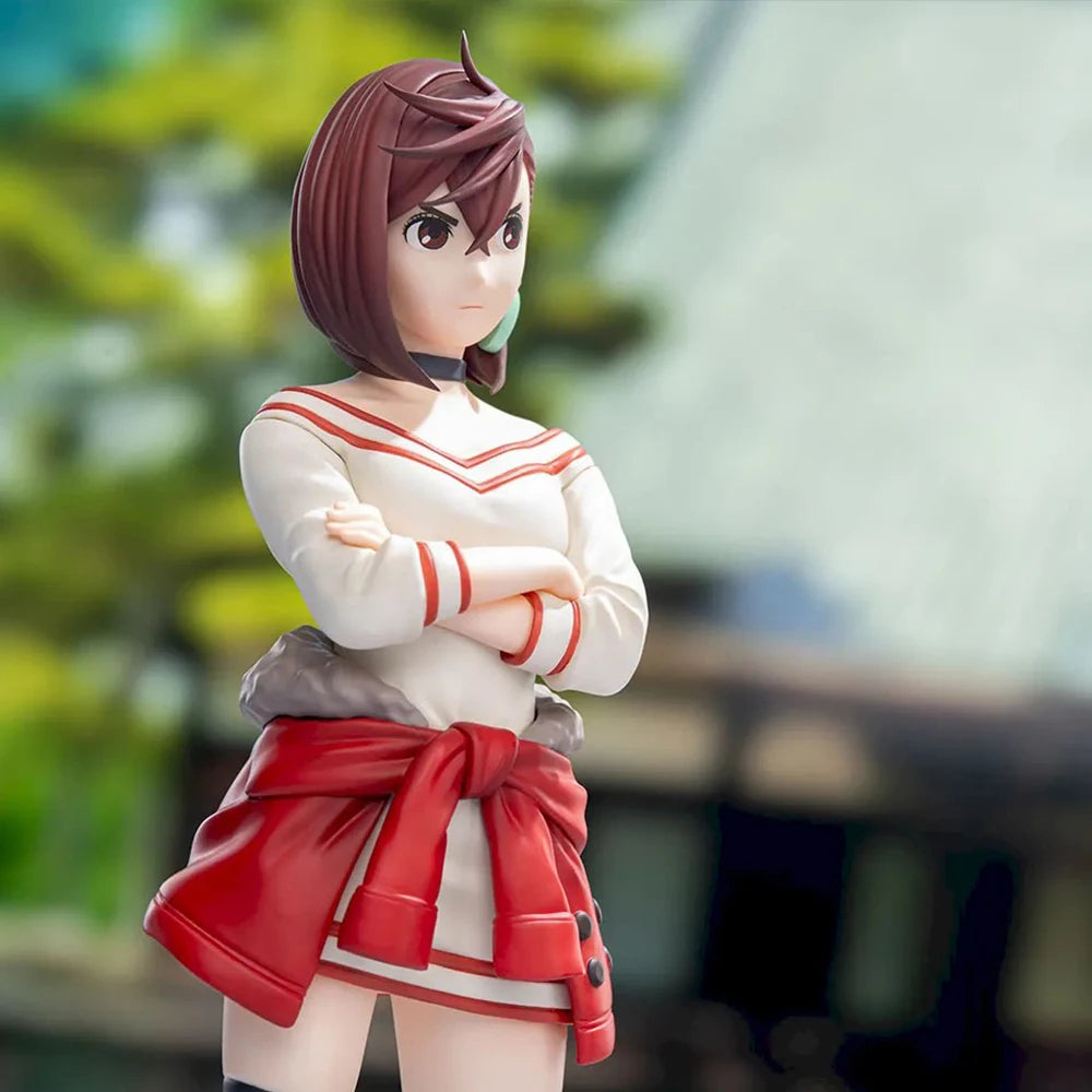 Anime Ayase Momo figure Ayase Momo Sitting posture Action Figures Takakura Ken/Momo Ayase Figurine Collectible Model Toys Gifts