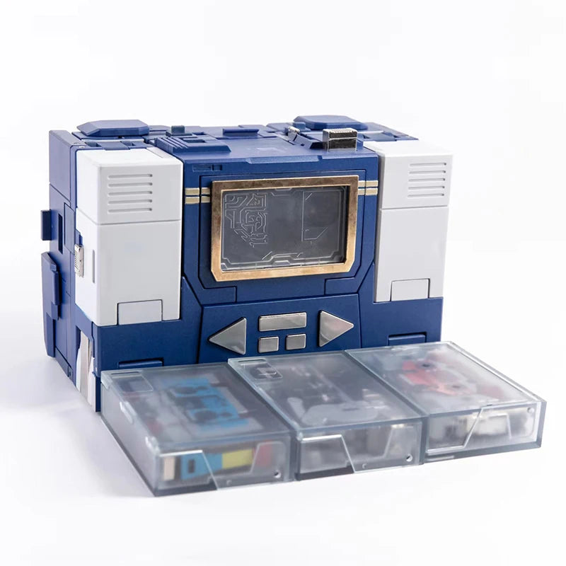 [IN STOCK NOW] Hot NEW Transformation RP-46 RP46 Soundwave KO FT-02 RP01 RP01B RP-01B Tape Frenzy High-Quality Action Figure