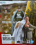 [In Stock] Original Bandai Sh Figuarts SHF ONE PIECE BORSALINO Action Figures Anime Model Toy Collectiable Future Island Egghead