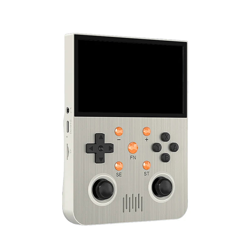 64G Handheld-Spielekonsole 4,3-Zoll-IPS-Bildschirm 3000mAh Akku Linux-System Retro Tragbare Videokonsole Geschenk