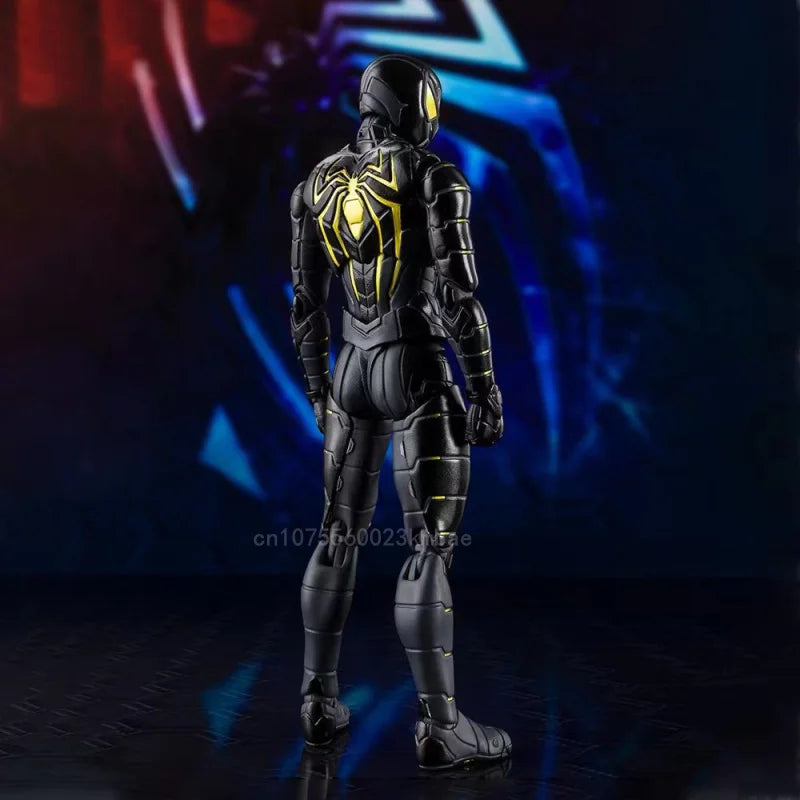 SHF Spider Man Peripheriegeräte Anti-Oktopus-Anzug Spider-Man Figur 15cm Actionfigur PVC GK Modell Raumdekoration Kindergeschenke