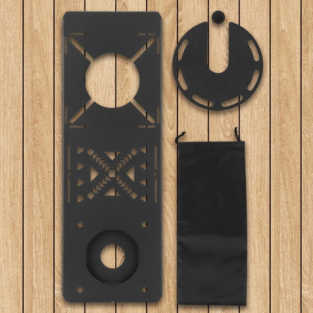 Camping IGT Table Board with Storage Bag Spider Stove Table Plate Portable IGT Table Plate for SOTO Spider Stove Accessories