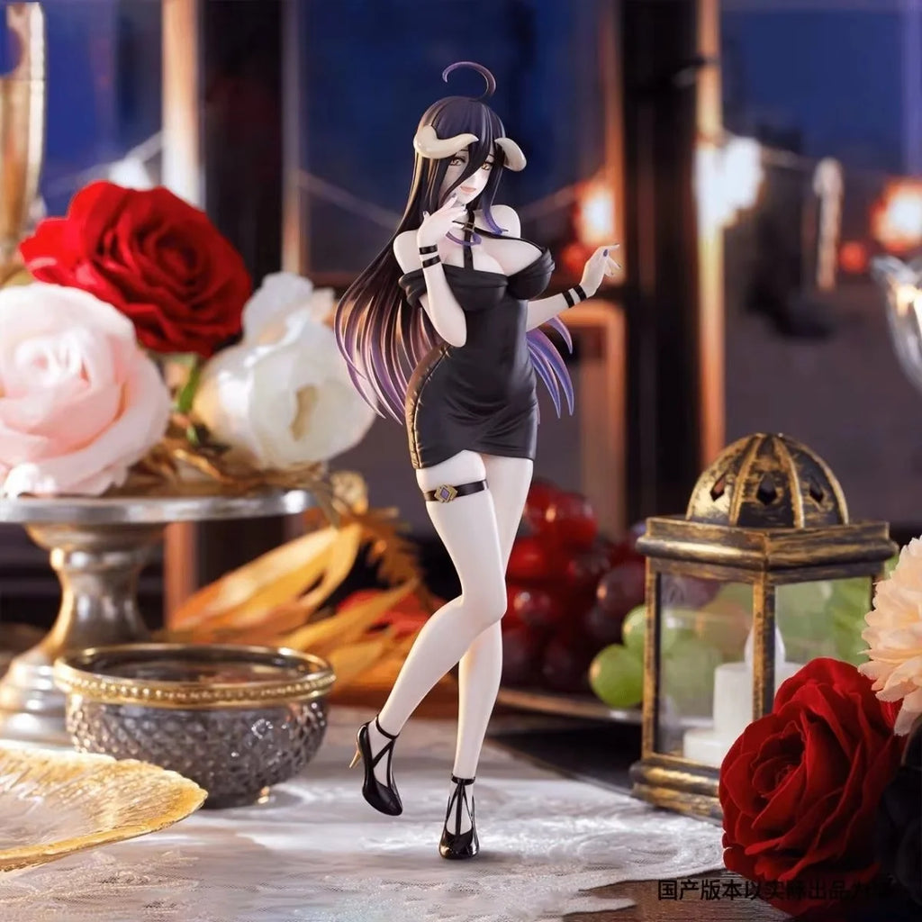 Overlord Figure Albedo Figures Sexy Girl Albedo Figurine Pvc Collection Model Statue Desk Decoration Toys Boys Christmas Gifts