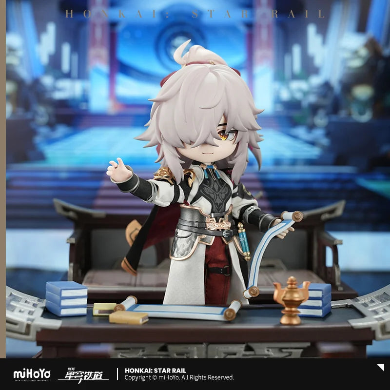 Genuine Honkai: Star Rail Jing Yuan 16cm 1/12 Movable Figure Changing Clothes  Doll Action Figurine Collection Statue Toy Gift