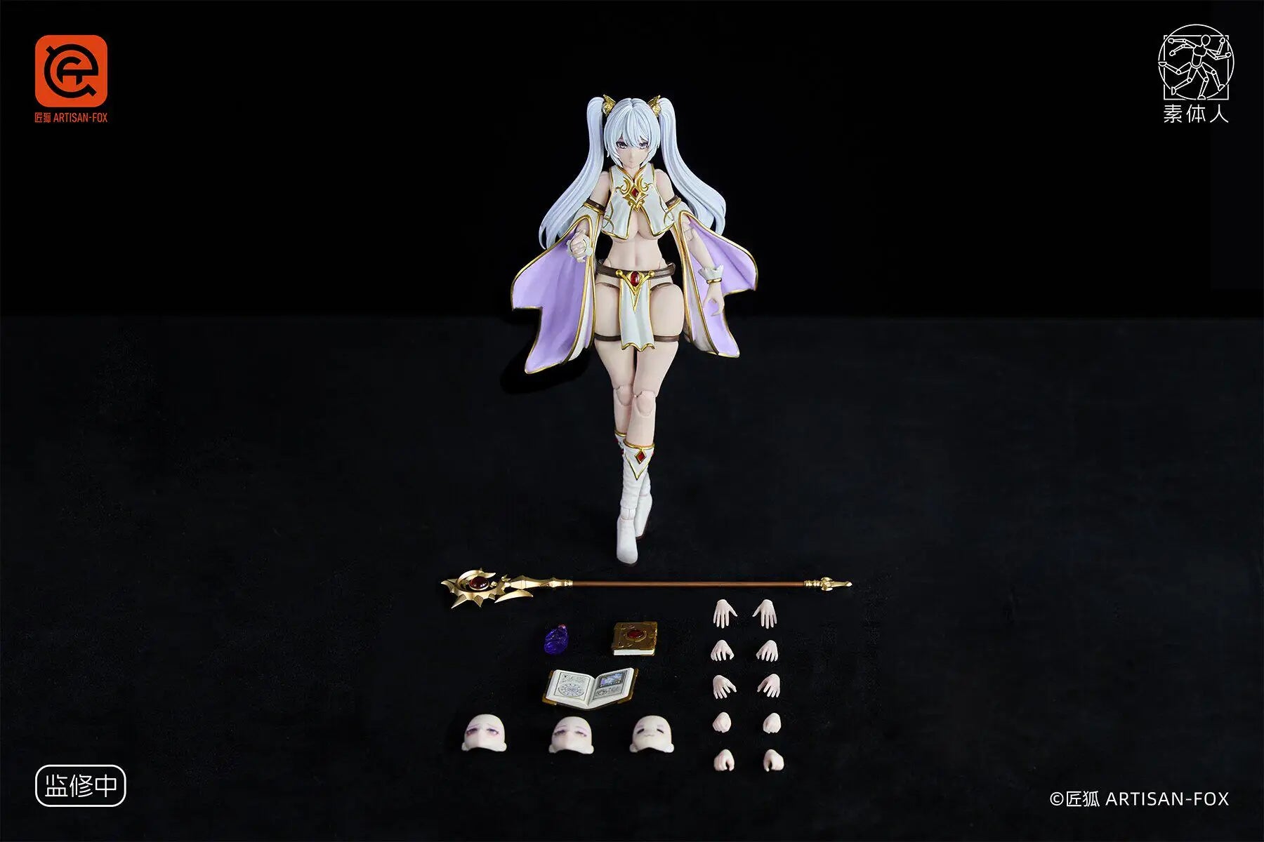 In Stock Genuine 1/12 ARTISAN-FOX Chars War Magister Lily Figure Deluxe Edition Action Figure Anime 6inch Full Set Model Toys