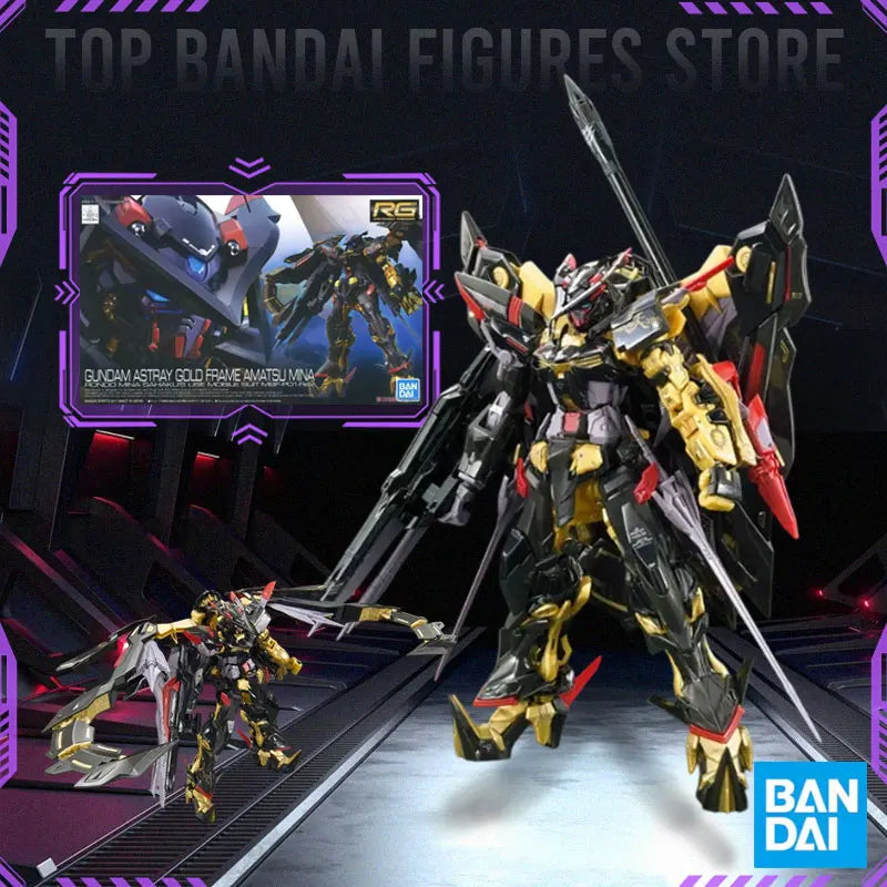 Bandai RG RX-78-2 WING RX-93-V2 UNICORN GOD GUNDAM In stock Anime Original Model Toy Action Figure Robot Collection Toy Gift
