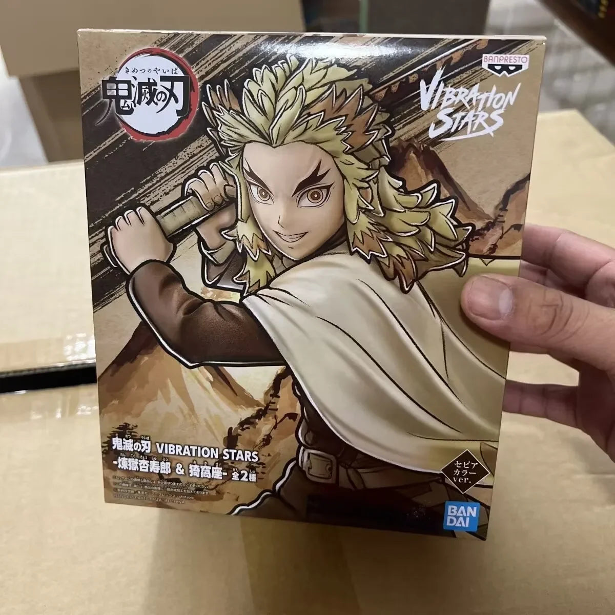 Original Banpresto Demon Slayer :Kimetsu no Yaiba Rengoku Kyoujurou Uzui Tengen Daki Anime action figure model boxed toys Gift