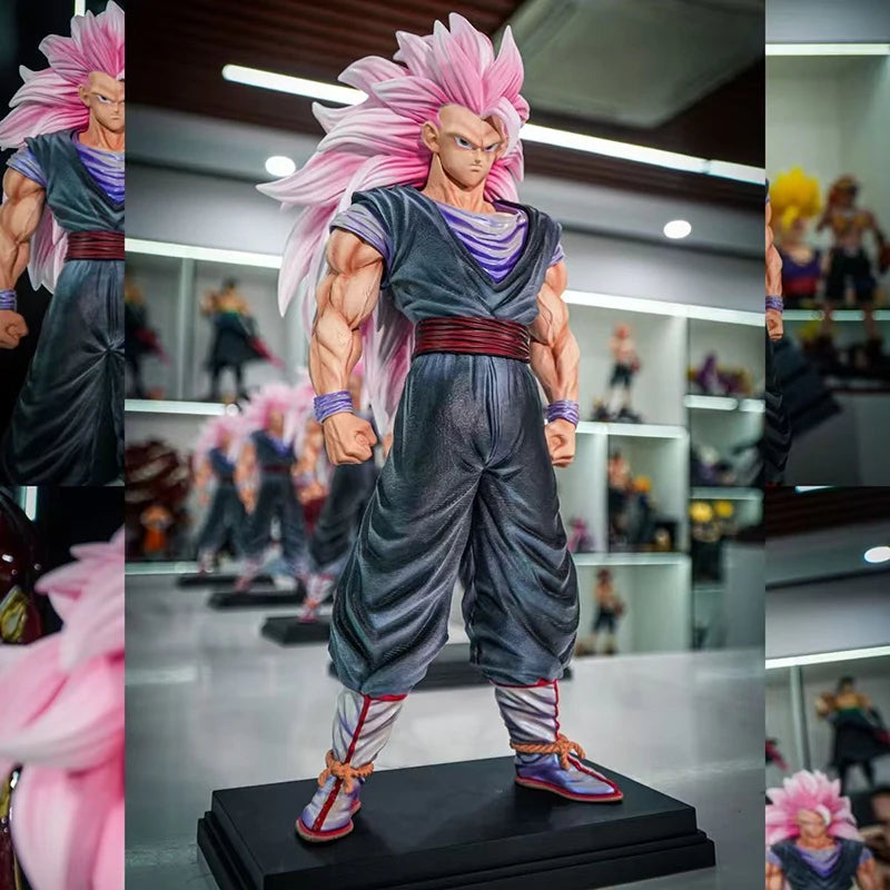Hot Jt Dragon Ball Anime Figure Son Goku Figurine Ssj3 Goku Figurine Super Saiyan 3 Goku Figures Pvc Statue Model Toys Boy Gift