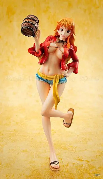 【In Stock】MegaHouse ONE PIECE “LIMITED EDITION” Nami MUGIWARA Ver.2 Anime Figure Model