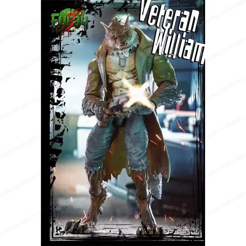 In Stock  Original Jiang Meng 1/12 Furayplanet Series Veteran William 7.7inch Anime Action Figure Model Collection Figurine Toys