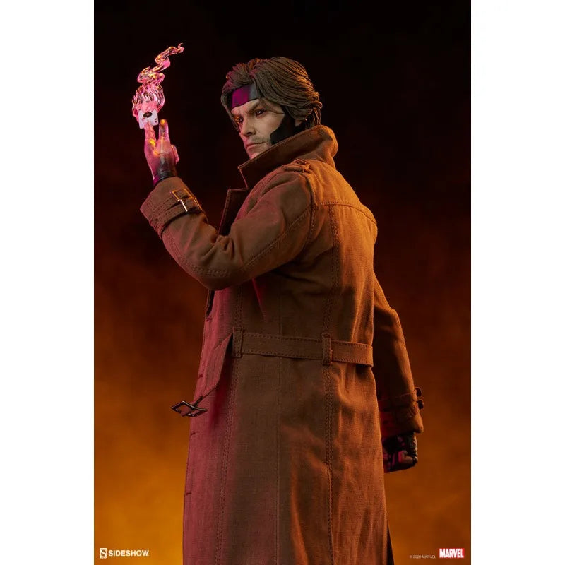 Sideshow Collectibles Original Authentic Marvel X-Men Gambit King Remy Etienne LeBeau Mobile Doll Model Handmade Toy Gift
