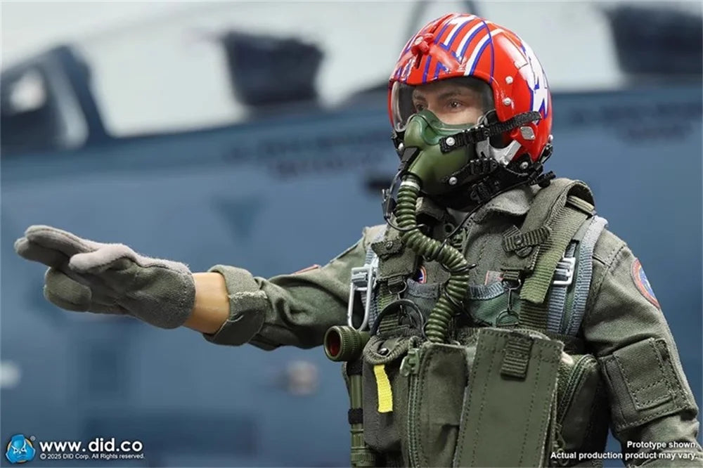 In Stock For Sale 1/6 DID MA80182 The Friend Tom Cruise F14 US. Handsome Guy Soldier Full Set Moveable Action Figure Collect