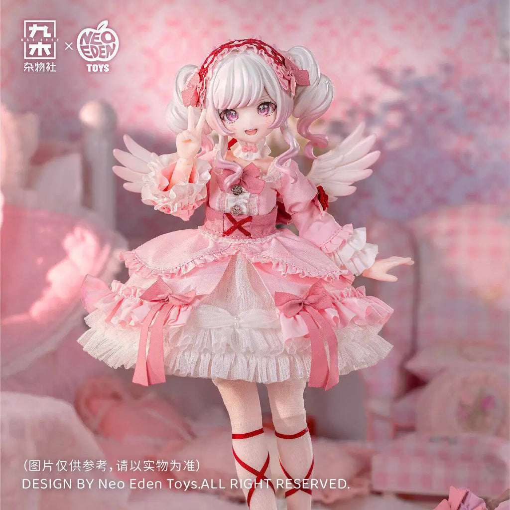 22cm 1/6 Neoedentoys Luminous Night Twin Dream Cat Scale Bjd Blind Box Jointed Doll Articulated Collectible Figure Desktop Gifts
