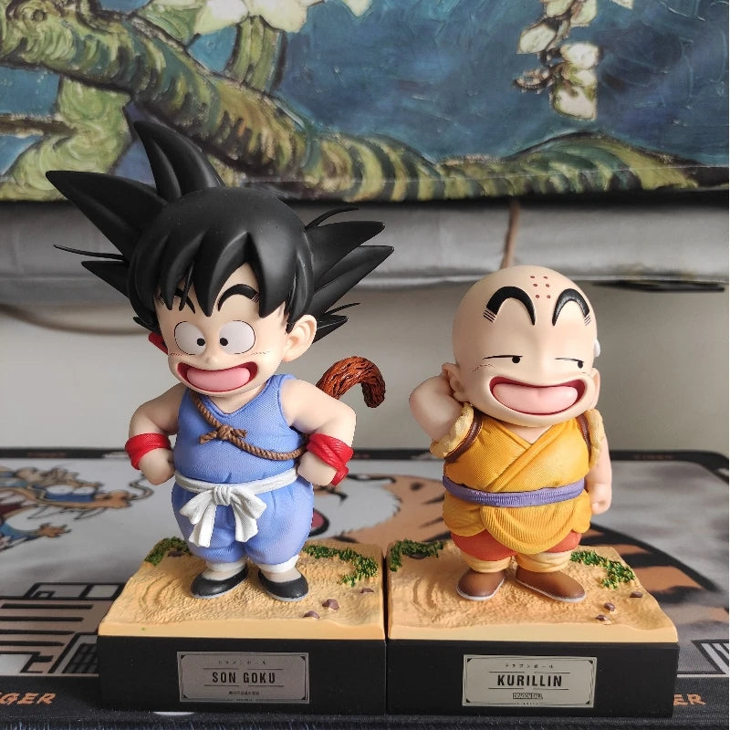 Jt Statue In Stock Dragon Ball Z Kame Sennin Figure Master Roshi Umigam Krillin Goku Statue Action Figures Collection Toys Gifts