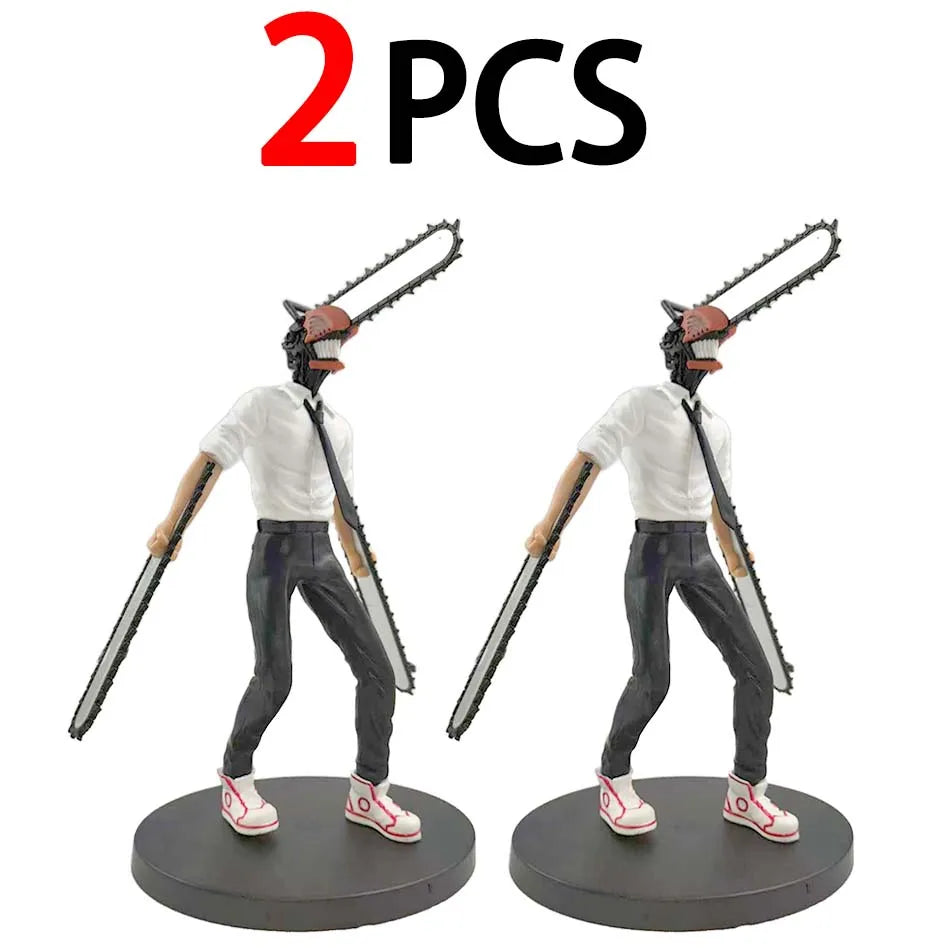 Neue Chainsaw Man Lacey/Power/Denji Anime Actionfigur PVC Chainsaw Man Noodle Stopper Figurine Erwachsenensammlung Modell Spielzeug