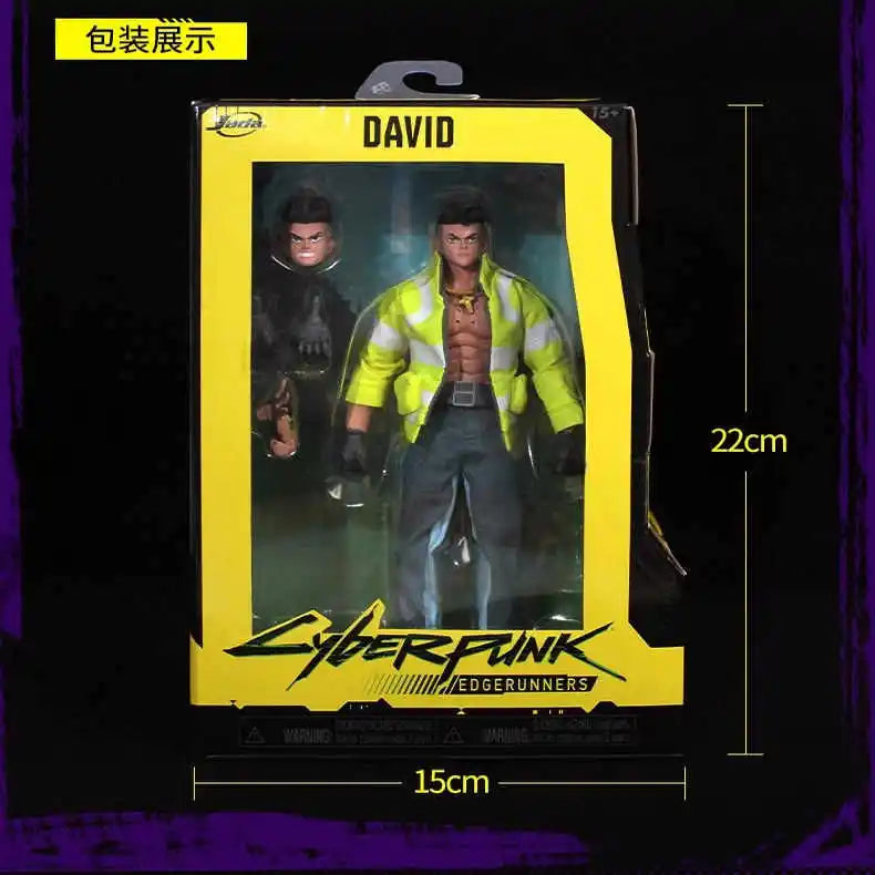 TYCTOYS In Stock Original Jada Toys Cyberpunk: Edgerunners 2077 David Action Figure Lucy Movable Doll Children Toys Gift