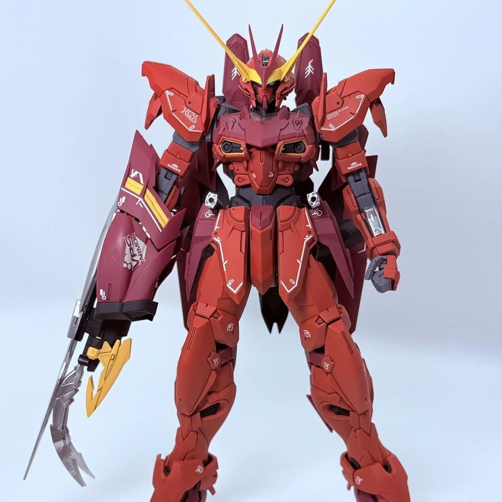 MENGHU Model  MG 1/100 PB ZGMF-X12A Testament red RGX-00 Assembly Model Kits  Anime Action Figure Robot Plastic Model Toys