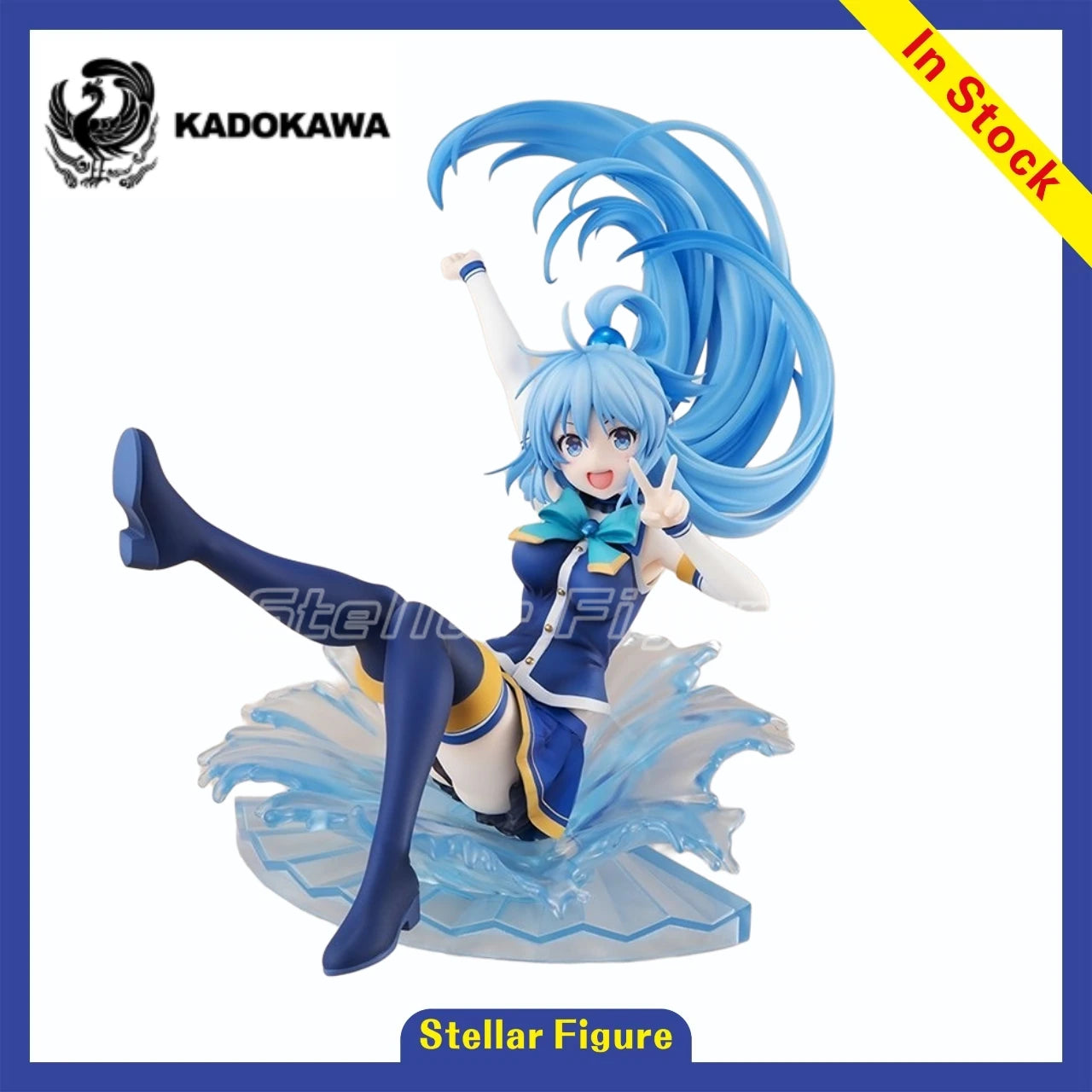 【SF】In Stock Original KADOKAWA KDcolle Blessings for A Beautiful World Aqua 1/7 Scale Figures Model Collection Animation