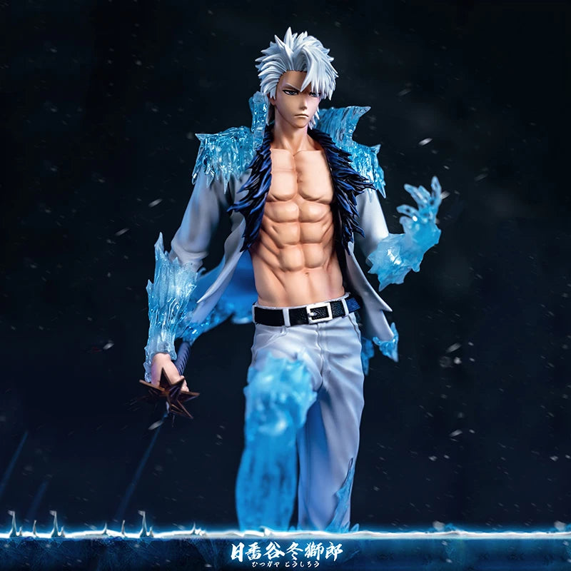 Anime BLEACH Figur Hitsugaya Toushirou Actionfigur Soul Society Gotei 13 32 cm PVC Sammlung Statue Modell Figur Spielzeug Geschenke