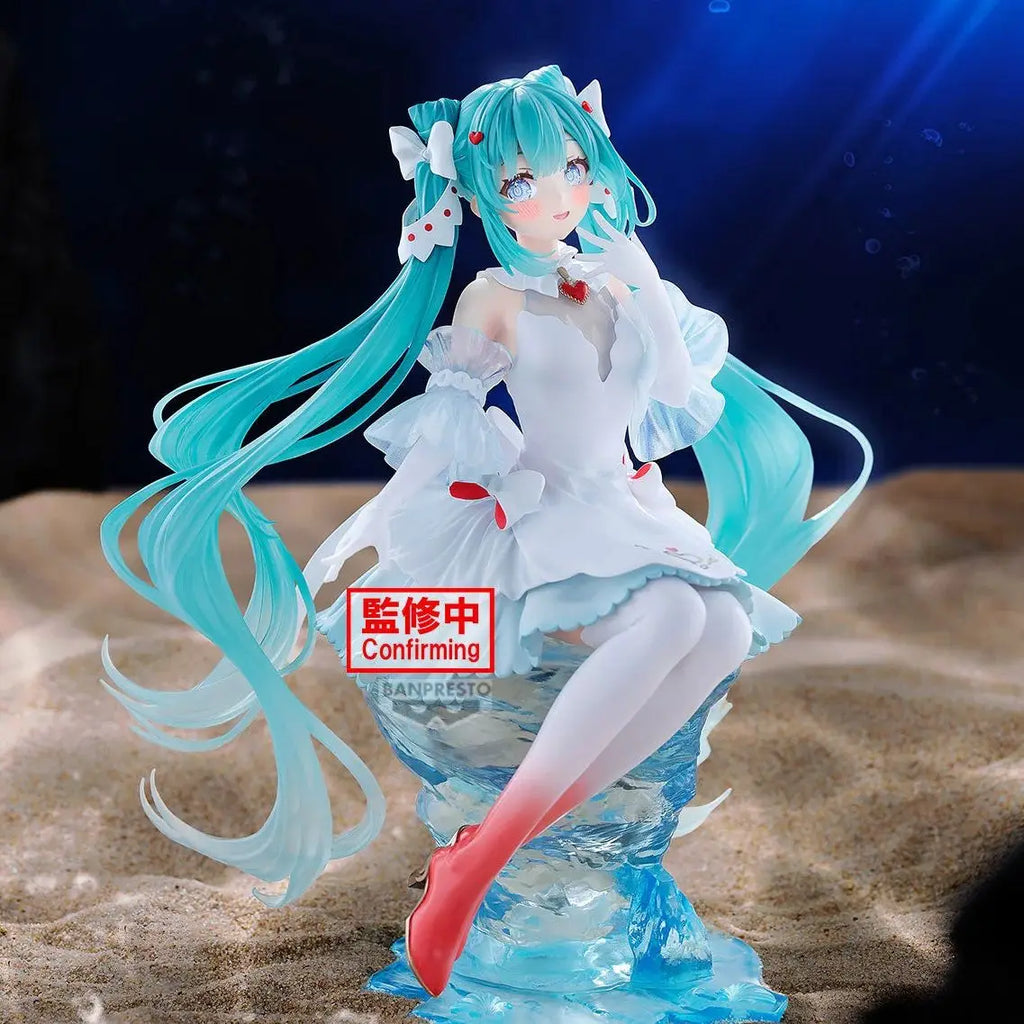 Judai Original Bandai Banpresto Vocaloid Hatsune Miku Banpresto Evolve Clearluxe Clione BPEV Action Figure Model Toy