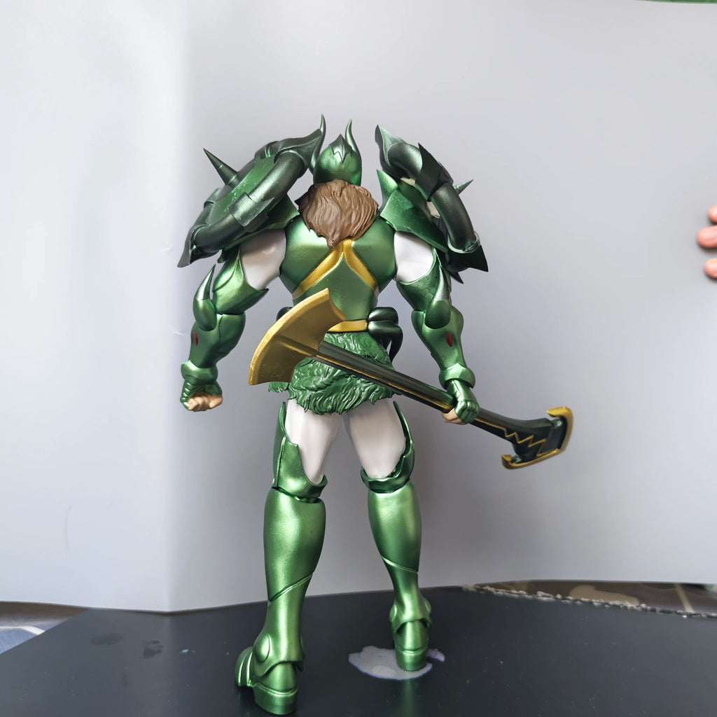 Soul of Gold Saint Seiya Nordic EX God Warrior Heracles Tanngrisnir Resin Statue Model Toy