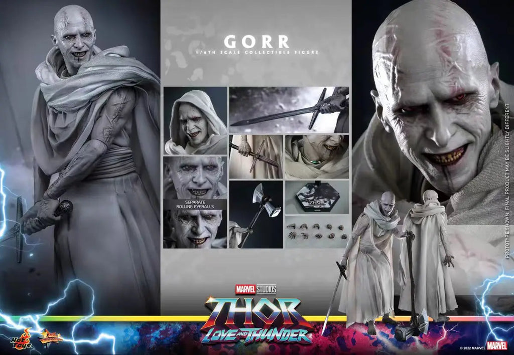 【MT】Original Hottoys MMS676 Marvel Thor Love and Thunder GORR 1/6TH SCALE COLLECTIBLE FIGURE