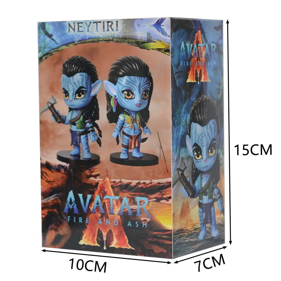 Avatar 2 Neytiri & Jake Sully PVC Figure Model Small Statues Collectibles Desktop Decorations Doll Models Decorations Gifts