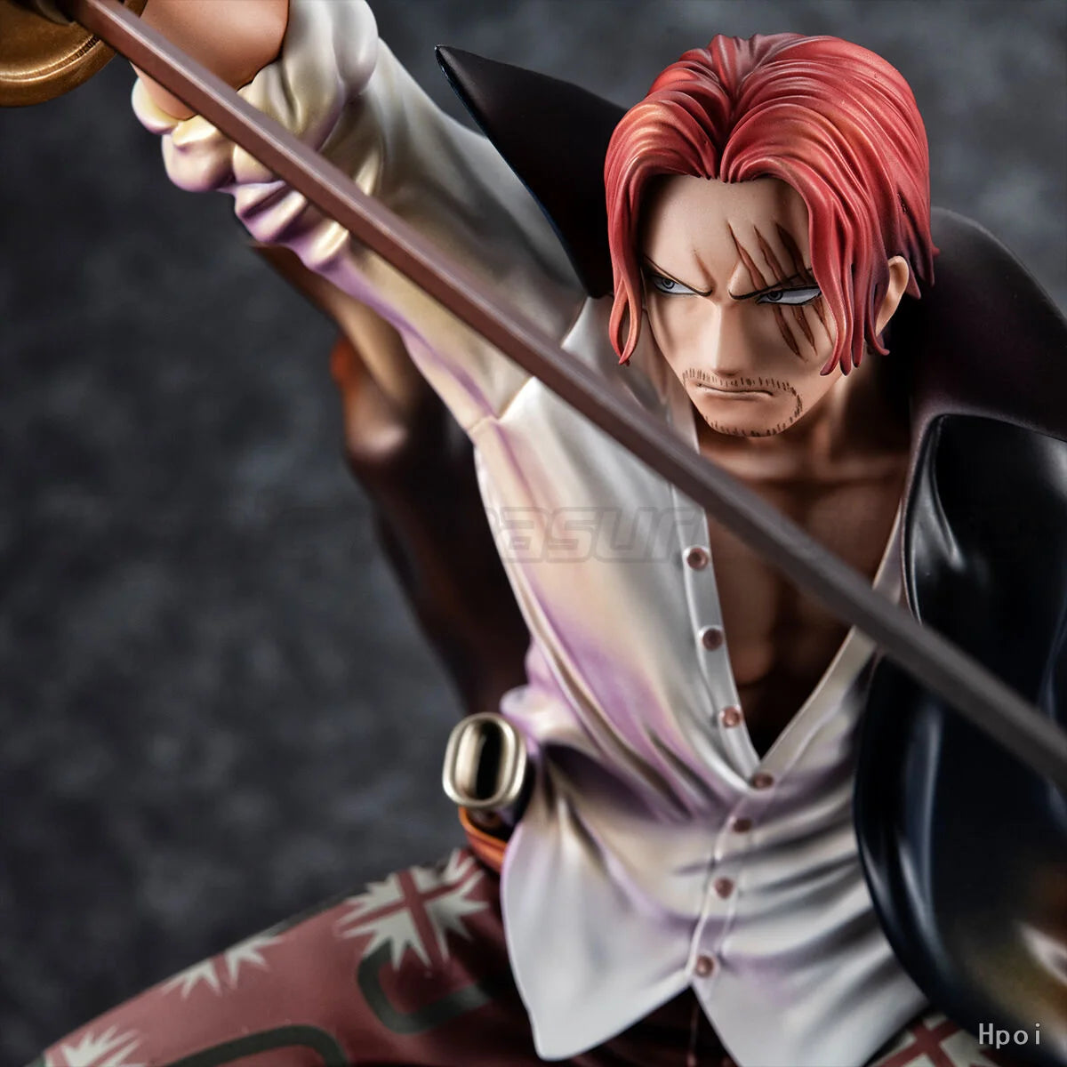 【MT】Original MegaHouse POP PBM ONE PIECE Shanks Playback Memories Figure Toy Model Collection