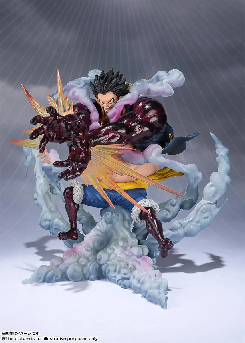 In stock Bandai Figuarts ZERO Monkey D. Luffy Gear 4 -Lion Bazooka- Figures Anime Model Genuine Boxed Toy Gift