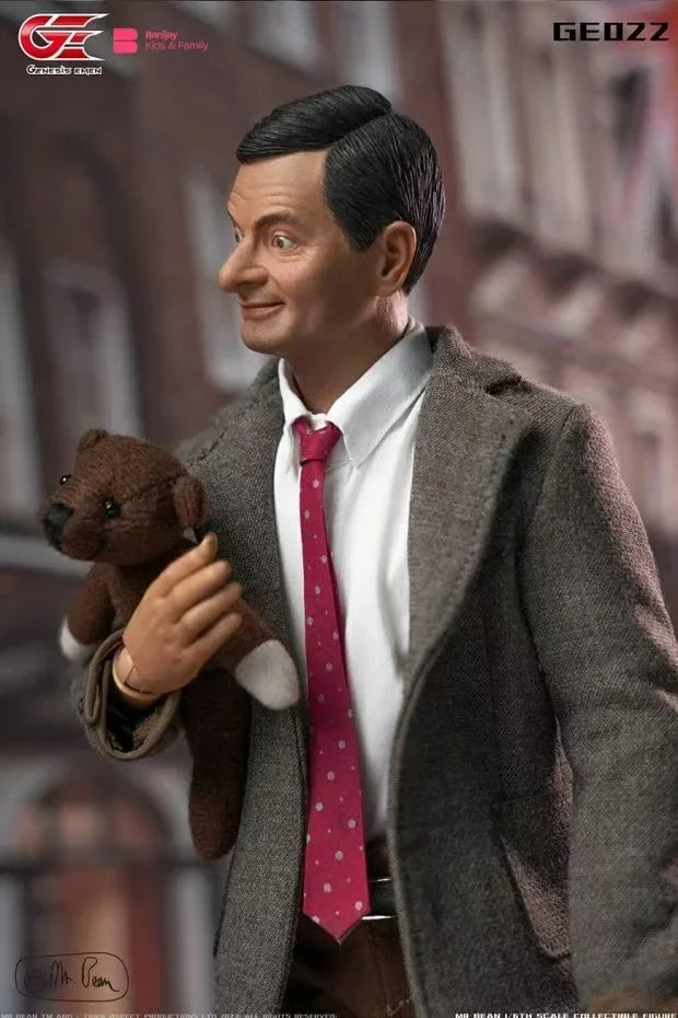 In Stock Original Genesis Emen GE022 Famous British Comedian Mr.Bean Rowan Atkinson Full Set Action Figures Toys Models Collect
