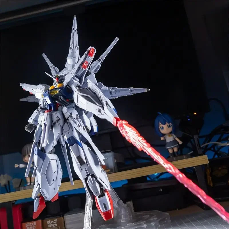 В наличност HUIJU MG 1/100 SEED Providence Regular Version Mech Assembly Model Kit Екшън фигурки Робот Пластмасови модели Комплекти Играчка Подарък