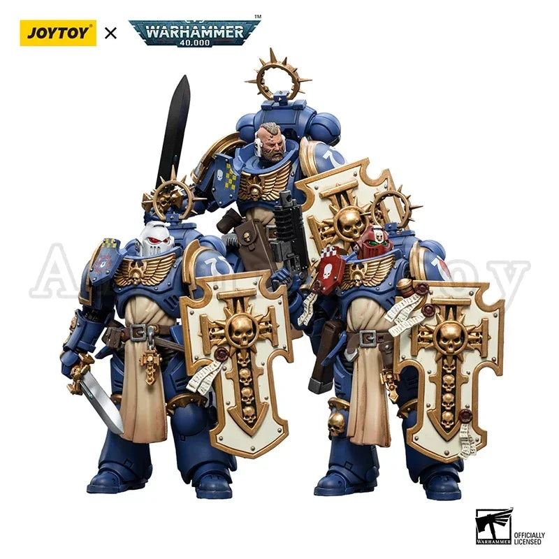 JOYTOY 1/18 Action Figure The Horus Heresy 40K Ultra Squads & Mechas Lieutenant Titus Anime Military Model