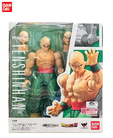 Genuine New Bandai SHF Tien Shinhan Soul Limited Dragon Ball Z Articulated Figure, Toy Doll, Gift, Collectible, in Stock