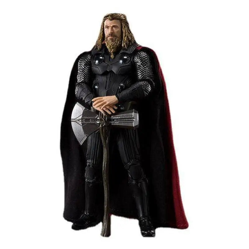 Thor Avengers Infinity War Version 2 Poseable Action Figure Boxed Pvc Model With Stormbreaker Mjolnir For Adult Collection