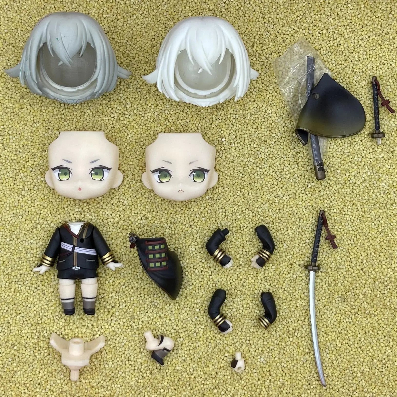 zaolaiyouxiang GSC Clay Man Face doll face hair doll accessories