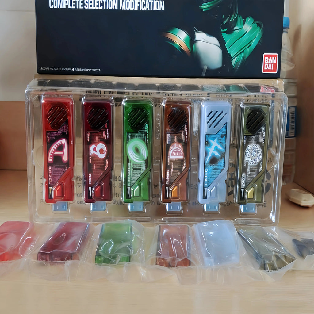Official Bandai Pb Csm Kamen Rider W T2 Gaia Memory 2.0 Abcdfg Six Memory Collection Model Toy In Stock