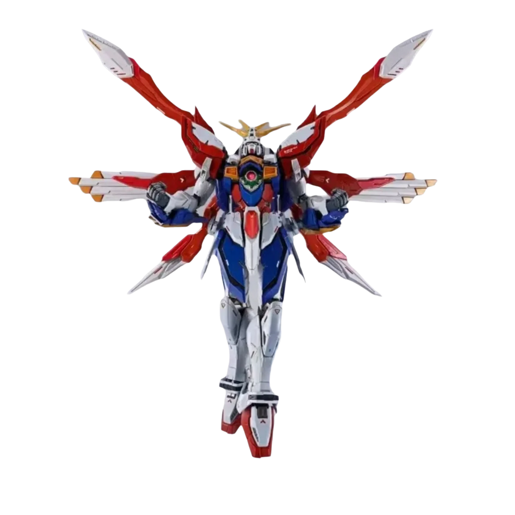 Genuine Bandai Original Gundam Figure Model Kits Anime Figures God Gundam & Burning GundamAction Model Toys Gift for Kids